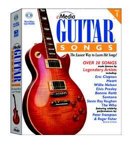 eMedia Guitar Songs Instructional Software