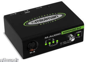 M-Audio Midisport 2x2 Anniversary Edition USB MIDI Interface