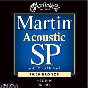 Martin SP 80/20 Bronze Studio Performance Acoustic Guitar Strings