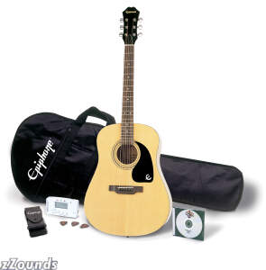 Epiphone DR90 Acoustic Guitar Player Package