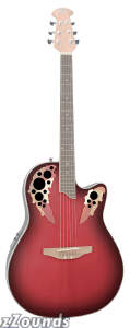 Applause AE148 Super-Shallow Bowl Cutaway Acoustic-Electric Guitar