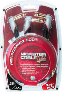 Monster Cable Performer 500 Instrument Cable