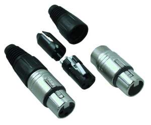 Neutrik NC3FX Female XLR Connector (Silver Contacts)