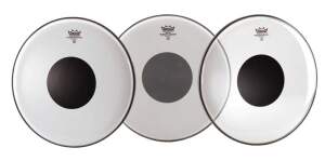 Remo Weatherking Coated Controlled Sound Drumhead (Black Dot)