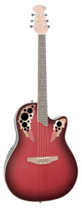 Applause AE148 Super-Shallow Bowl Cutaway Acoustic-Electric Guitar