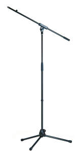 K&M 21070B Lightweight Tripod Microphone Boom Stand