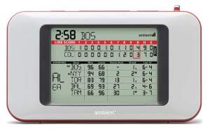 Ambient Baseball Scorecast