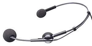 Audio-Technica PRO8HEcW Headworn Hypercardioid Dynamic Microphone with 4-Pin Connection