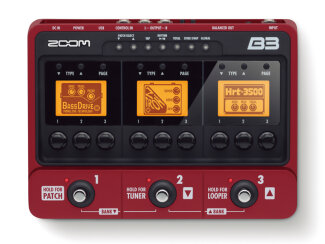 Zoom B3 Bass Pedal