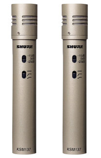 Shure KSM137 Microphones