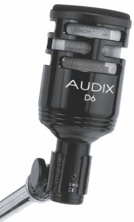 Audix D6 Bass Drum Mic
