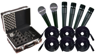 Shure SM57 and SM58 Pack