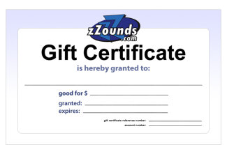 zZounds Gift Certificates