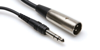 Hosa XLR-M to TRS-M 1/4
