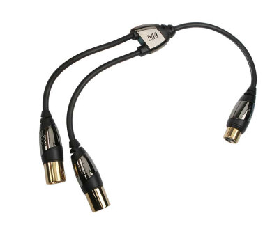 Monster XLR-F to 2x XLR-M