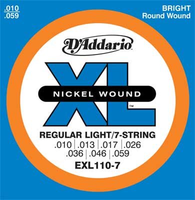 D'Addario EXL1107 Strings