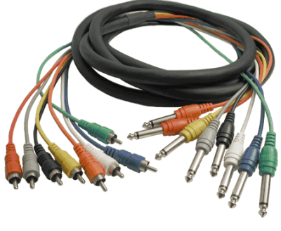 Snake RCA to 1/4