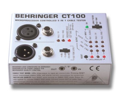 Behringer CT100 Tester