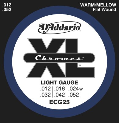 D'Addario ECG25 Chromes