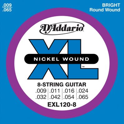 DAddario EXL1208 Strings