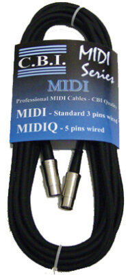 CBI Standard MIDI Cord