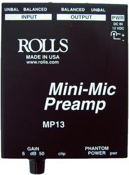 Rolls MP13 Mini-Mic Pre