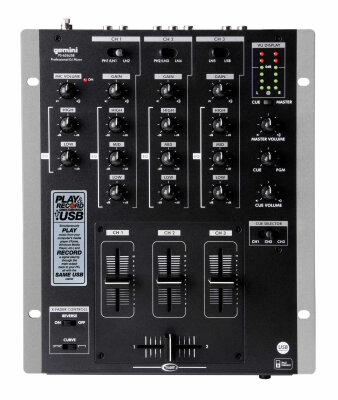 Gemini PS-626USB DJ Mixer