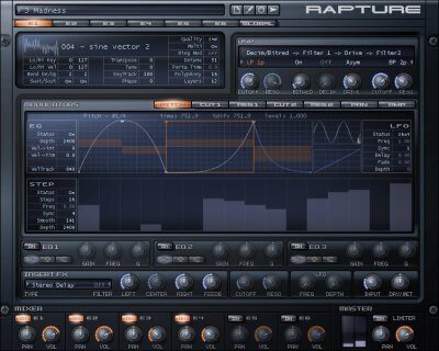 Cakewalk Rapture Synth