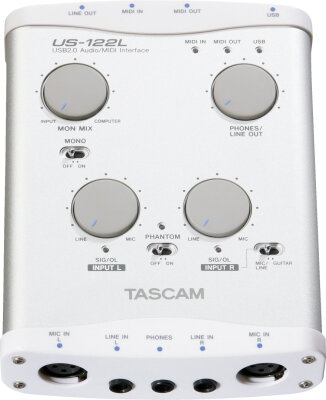 Tascam US122L Interface