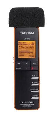 Tascam WS-DR08 Screen