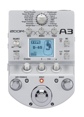 Zoom A3 Acoustic Pedal