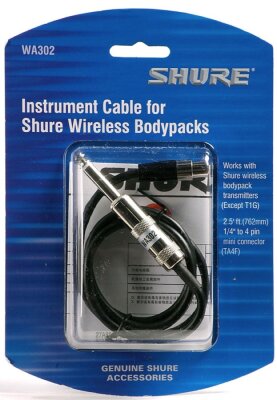 Shure WA302 Cable