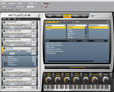 Digidesign Structure