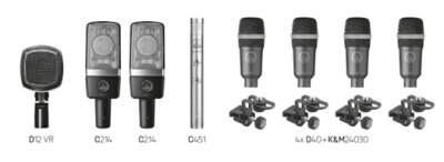AKG Drumset Mic Package