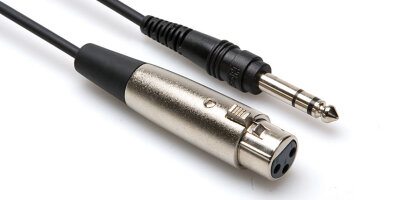 Hosa XLR-F to TRS-M 1/4