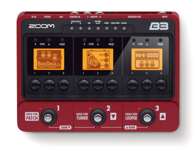 Zoom B3 Bass Pedal