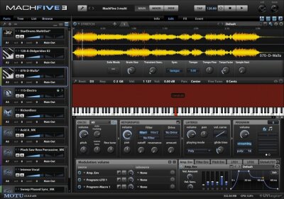MOTU Mach 5 Sampler