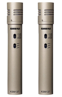 Shure KSM137 Microphones