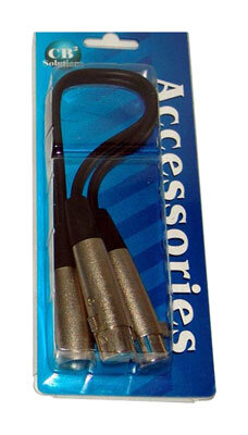 CBI CB2-402 XLR Y Cable