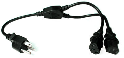 Hosa Dual IEC Power Cable