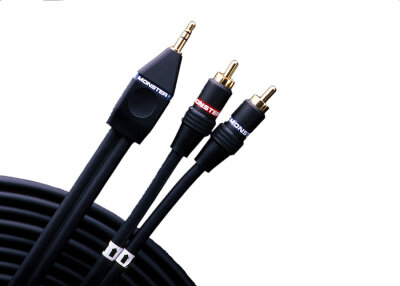 Monster RCA to 1/8 in.