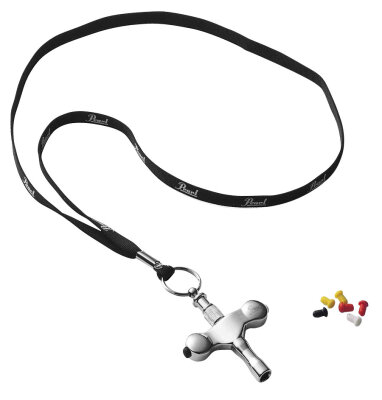 Pearl Drum Key Necklace