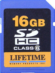 Lifetime Memory SD Card
