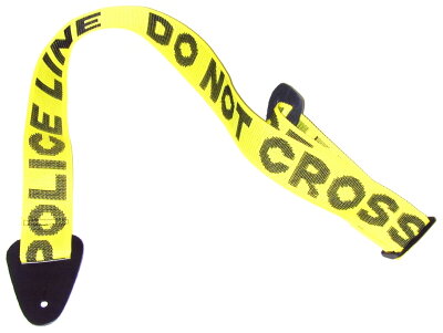 Police Line Guitar Strap