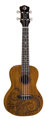 Luna TCMAH Tattoo Ukulele