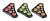 3 Color-Coded Modes: Hot Cues, Loop Roll, Auto-Loop
