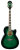 Transparent Emerald Sunburst