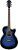 Transparent Blue Sunburst