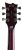 See Thru Black Cherry - Headstock Back