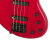 Transparent Red Satin Bridge